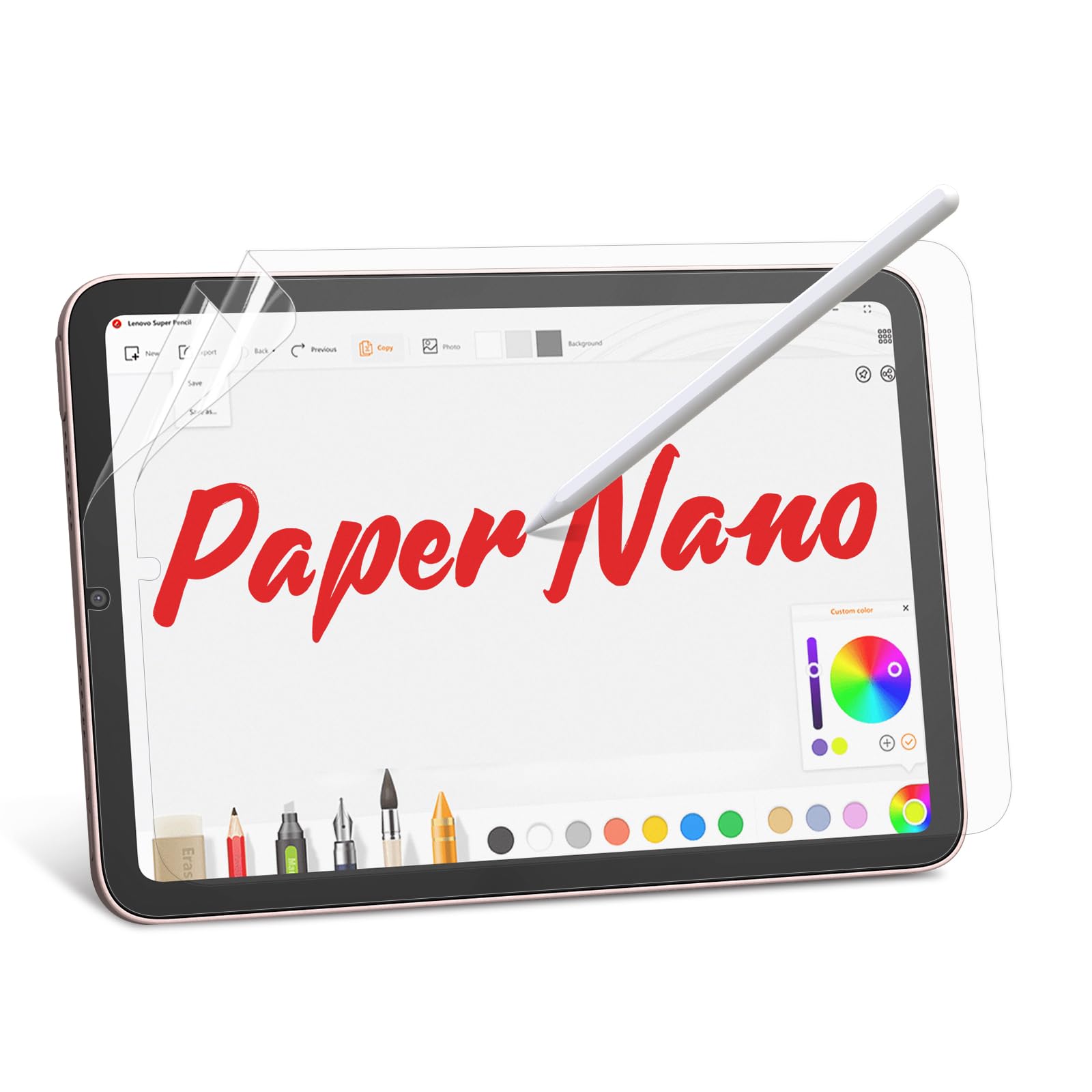 Película Nano de Papel Esmerilado