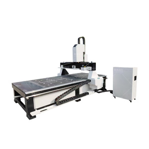 ¡30% de descuento! Enrutador CNC para carpintería de madera de 4*8 pies con husillo refrigerado por aire ATC mesa de vacío 1325 enrutador cnc - Product Image 1