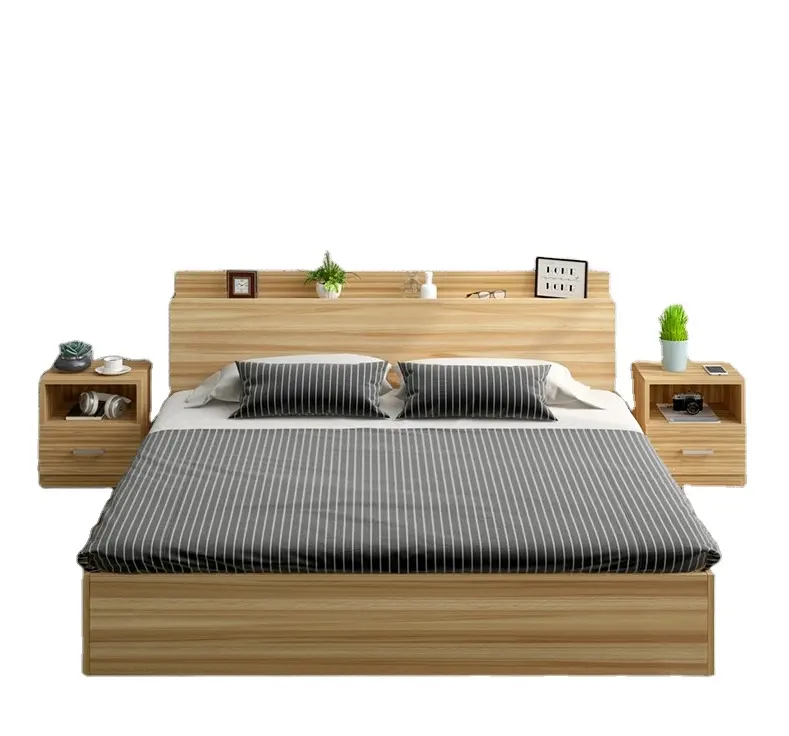 큰 수용량 가격 양보를 가진 간단한 침실 두 배 침대