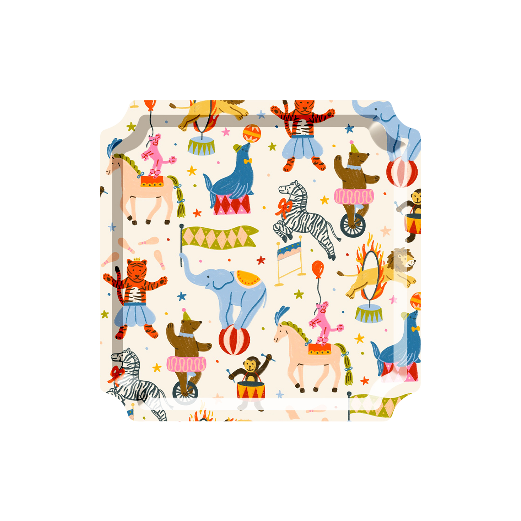 Assiette en carton de 21,6 cm * 8 unités
