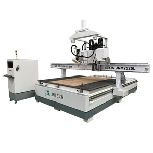 Multifuncional 4th Axis ATC 3D CNC Máquina de enrutador de madera Máquina de enrutador CNC de madera 3D - Product Image 3