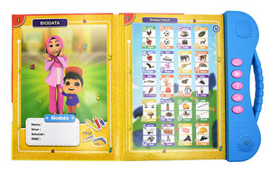 I puzzle educativi divertenti dei bambini imparano l'inglese con i giocattoli popolari del libro di lettura del mediorientale dell'audio - Product Image 6