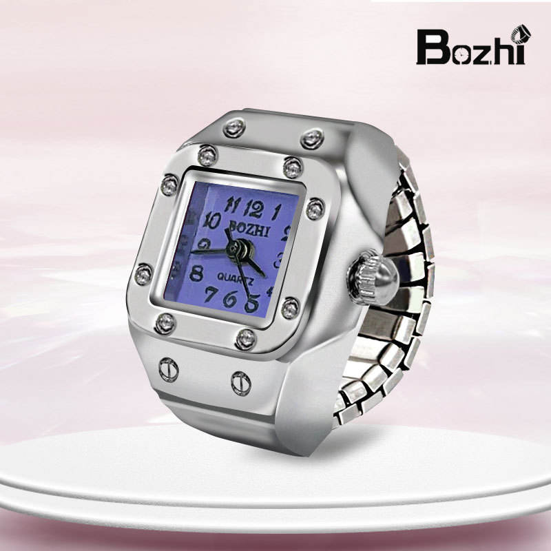 Cara morada cuadrada pequeña