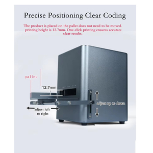 Automatic Intelligent Static <strong>Coding</strong> Machine Handheld Manual Production Date Coder Two-dimensional Code Barcode Inkjet Printer