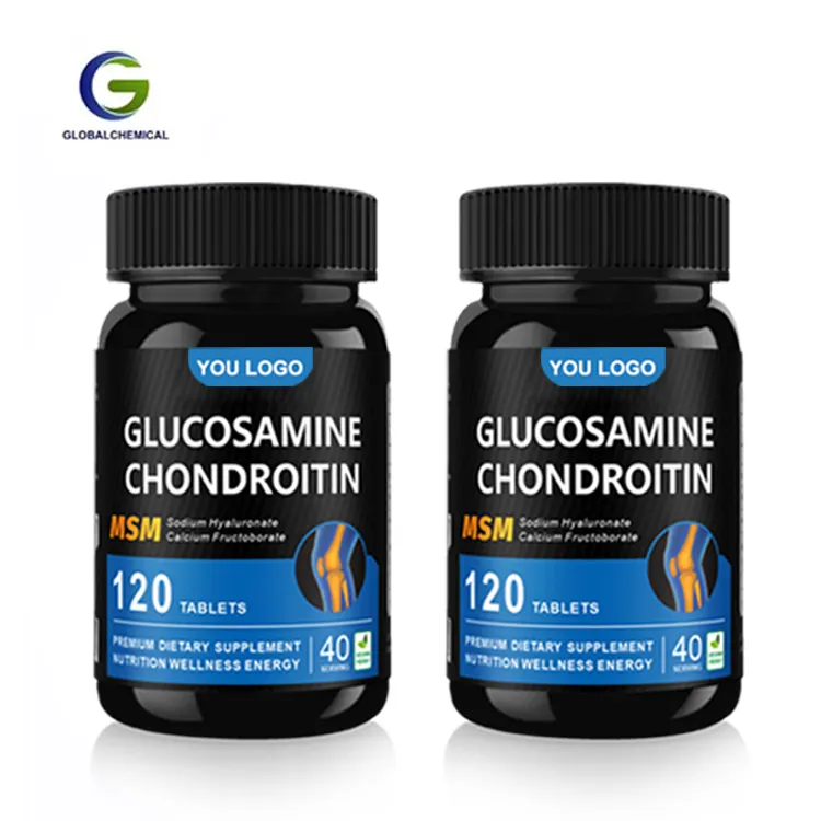 OEM Supplementnets Glucosamina Condroitina Cápsulas MSM para hombres Glucosamina Condroitina Sulfato MSM Cápsulas