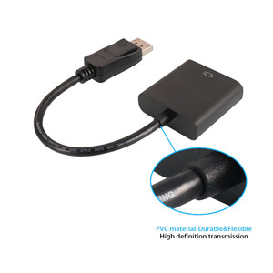 Adaptador DisplayPort a VGA, convertidor de 1080P, puerto de pantalla DP a VGA, conector macho a hembra, Compatible con Compu - Product Image 5