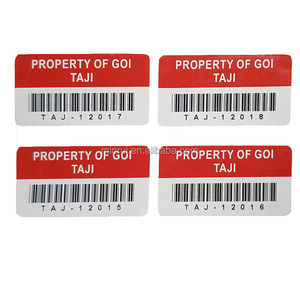 Cheapest All Kinds of Custom QR <strong>Code</strong> Label One Time Use Barcode Label Traceability Anti-counterfeiting Label - Product Image 1