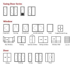 Aluminium 1 2 <strong>Center</strong> Upper Section Operable 2 3 4Panel Gliding Windows Sliding Window with <strong>an</strong> Insect Screen Panel - Product Image 6