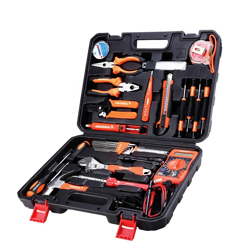 Kit de matériel de soudage multifonction, boîte à outils domestiques, électricien professionnel, ensemble d'outils pour la maison