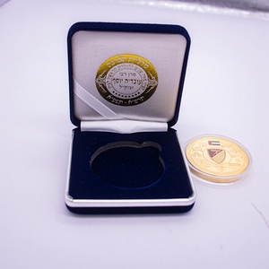 Biểu Tượng Tùy Chỉnh Sang Trọng Màu Xanh Huy Chương Nhung Hộp Phong Cách Hiện Đại Marathon Huy Chương Lưu Niệm Và Huy Hiệu Lưu Trữ Hộp - Product Image 4