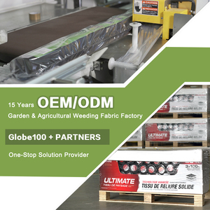 Chiều rộng 3ft 6ft 9ft 1oz 2oz vườn đường sỏi đá cuội thoát nước màu đen đay không dệt vải địa kỹ thuật vải - Product Image 5