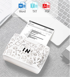 YaomatecYaomatec 110*30mm Thermal Paper Mini Student Portable Small <strong>Home</strong> Mobile Phone Pocket Answer Label QR <strong>Code</strong> Printer - Product Image 2