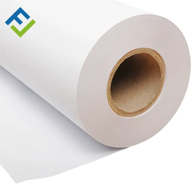 Para papel largo Venta directa de fábrica 60gsm papel CAD Blanco 610*50m Núcleo de rollo de 2 pulgadas/Núcleo de rollo de 3 pulgadas Embalaje personalizable