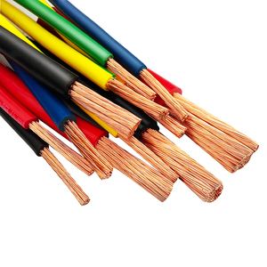 Halojen içermeyen bakır elektrik teli veya 1 5mm 2 5mm 4mm 6mm10mm H07V-U H07Z-U <span class=keywords><strong>NYA</strong></span> PVC yüksek kalite