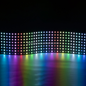 Flexible P10 <strong>Raspberry</strong> <strong>Pi</strong> Ws2812b 8x32 Led matrix <strong>Display</strong> for Advertising Screen - Product Image 5