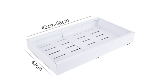 profondeur 42 cm largeur 42-68 cm Blanc