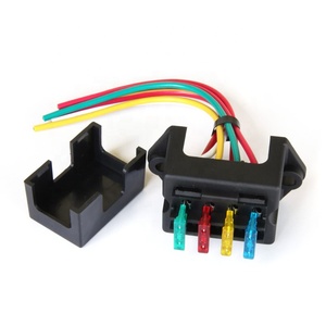 אוניברסלי 4 6 8 10 12 דרך מעגל atc להב חסום תיבת dc 32v עם שינוי חוט עבור אוטובוס קרוון ספינת מכלית
