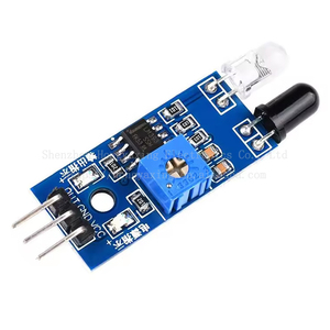 Módulo de Sensor de evitación de obstáculos infrarrojo fotoeléctrico reflectante Robot de coche inteligente DIY de 3 pines