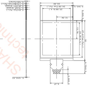 Piccolo 1.3 pollici tagliente originale 144x168 IPS schermo di visualizzazione LCD trasflettivo a 1.26 pollici 11pin SPI luce solare leggibile TFT LCD modulo - Product Image 6