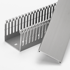 <strong>Free</strong> Samples Gray Heat Resistant 60*80 Open Slot Wiring Duct Rubber Floor <strong>Trunking</strong> Cables <strong>Trunking</strong> PVC Cable Organizer - Product Image 1