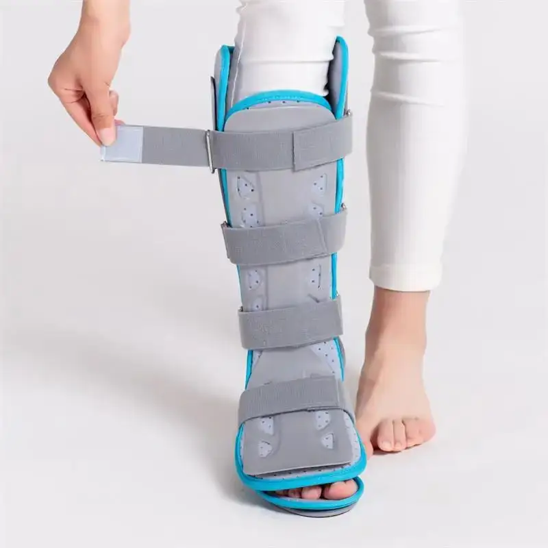 New Detachable Orthosis for Ankle Foot Sprains Foot Drop Ankle Fracture Rehabilitation-Safety Reinforced Splint Protection