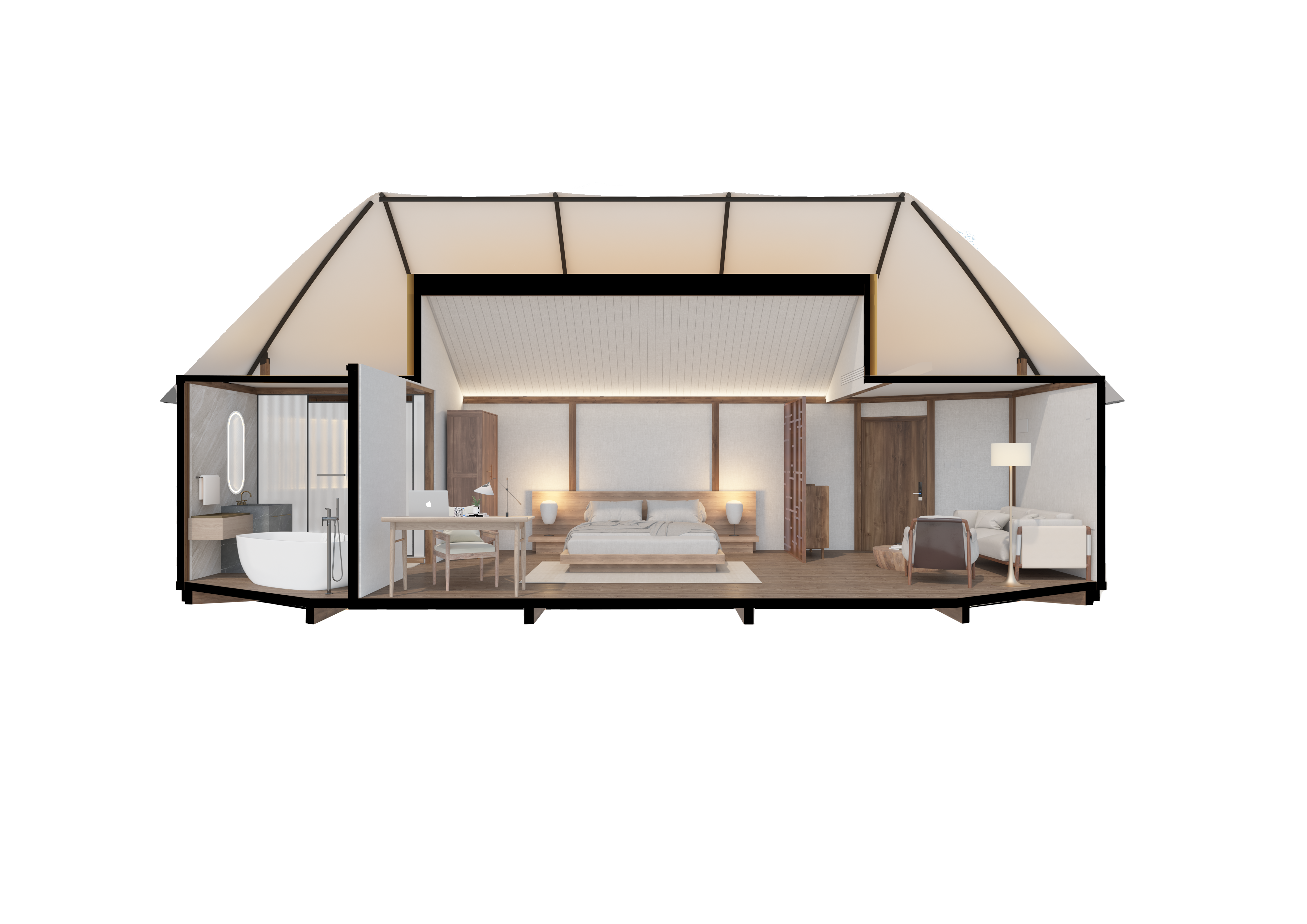 White Roof - Size XL