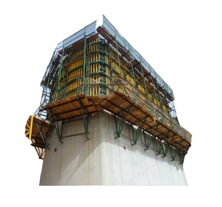 Construction Cantilever Climbing Formwork For Dam Pier Anchor Retaining Wall Tunnel and Basement