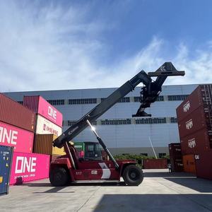 Fabrika doğrudan Kalmar DRF450 kullanılan Reach Stacker Kalmar konteyner Handler DRF450 uzun ulaşmak tam konteyner yükleyici satışa - Product Image 3
