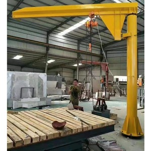 Nâng miễn phí đứng pilllar bài gắn slewing <span class=keywords><strong>slab</strong></span> JIB <span class=keywords><strong>Crane</strong></span> 1 tấn <span class=keywords><strong>Single</strong></span>-<span class=keywords><strong>beam</strong></span> đá nâng máy để bán - Product Image 3
