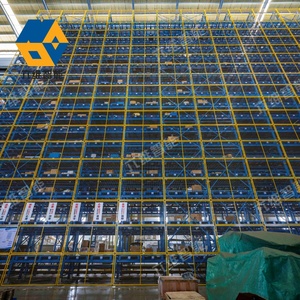 Sistema de recogida automática ASRS de servicio pesado personalizado, estante de paleta de acero, estantería de recuperación para almacenamiento en almacén con estantes
