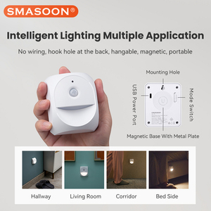 EU-Certified Safe Material Corridor <strong>Motion</strong> <strong>Sensor</strong> <strong>Light</strong> 120&deg; Wide Angle &amp; IP44 Waterproof 7m <strong>Detection</strong> for Stairs - Product Image 6