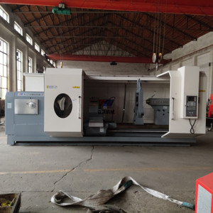 Máquina de torno CNC horizontal de alta velocidad Proceso de molienda de rodillos corrugados para un rendimiento óptimo