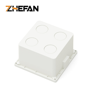 ZHEFAN Pvc 86 סוג מתג קיר שקע הר תיבת חשמל כיכר קיר רכוב צומת תיבת חום להתנגד אנטי קורוזיה