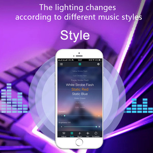 Mini-LED-Streifen 5050 Steuerung 4Pin USB 5-24V APP MIC-Modus 1600 Millionen Farb dimmer RGB-Licht regler - Product Image 5