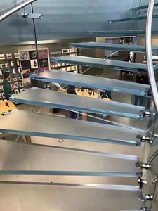 Açık merdiven otel ve çeşitli uygulamalar için endüstriyel dekorasyon için katı kaymaz cam - Product Image 4
