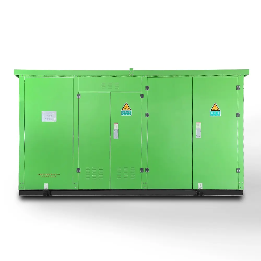 2500KVA 3000KVA 3500KVA Elektrisches Paket Metall Mittels pannung Typ Beton Strom verteilungs transformator Unter station