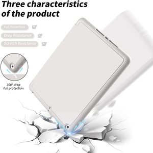 PU หนังสมาร์ทปกสำหรับ iPad 7 8 9รุ่นมินิ6แท็บเล็ตปกที่มีผู้ถือดินสอสำหรับ Apple iPad 11อากาศ4กรณี - Product Image 4