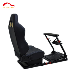 サポートOEM3スクリーンドライビングレーシングシミュレーター3ペダルカーシミュレーターPCゲームドライビングシミュレーター - Product Image 2