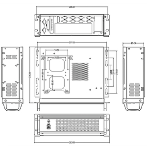 Custom fabbrica a parete industriale Computer PC Server cinese Feiteng 64GB DDR Desktop IPC Server - Product Image 6