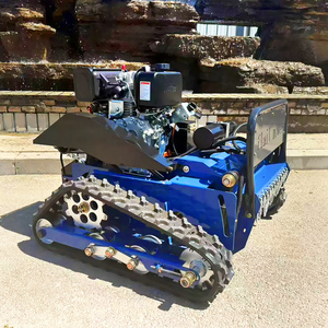 Máy cắt cỏ 4 đột quỵ Máy AWY-550SPRO Crawler Máy cắt cỏ với điều khiển từ xa flail Máy cắt - Product Image 3