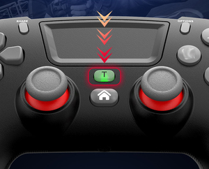 Honcam高品質マルチカラーBTワイヤレスPS4ゲームコントローラージョイスティックPS3PC用PS4用フル機能ゲームコントローラー - Product Image 6