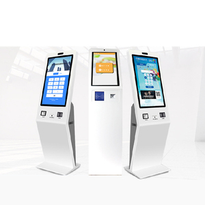 21,5-Zoll-Warteschlangenkiosk mit Software, berührbares Warteschlangen system für Kranken häuser/Banken-Warteschlangen system kiosk - Product Image 1
