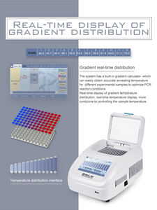 PR-96E Gradient Thermal Cycler With 4~99.9C 96*0.2ml <strong>Gene</strong> Amplification - Product Image 6