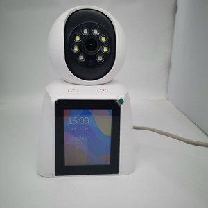 视频呼叫智能IP摄像机3.0万像素Wifi PT圆顶ip摄像机，带2.8监视器，120手机2way音频宽视图访问 - Product Image 5