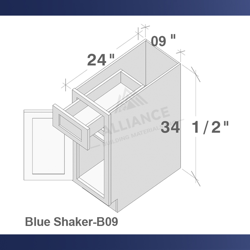 H Shaker bleu-B09
