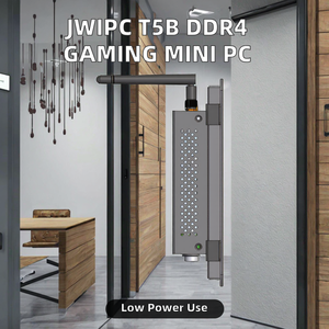 Nuovo Design <span class=keywords><strong>Mini</strong></span> PC T5b con DDR4 Intel Celeron Quad Core SSD-Computer da gioco con spine AU US EU JP UK - Product Image 2