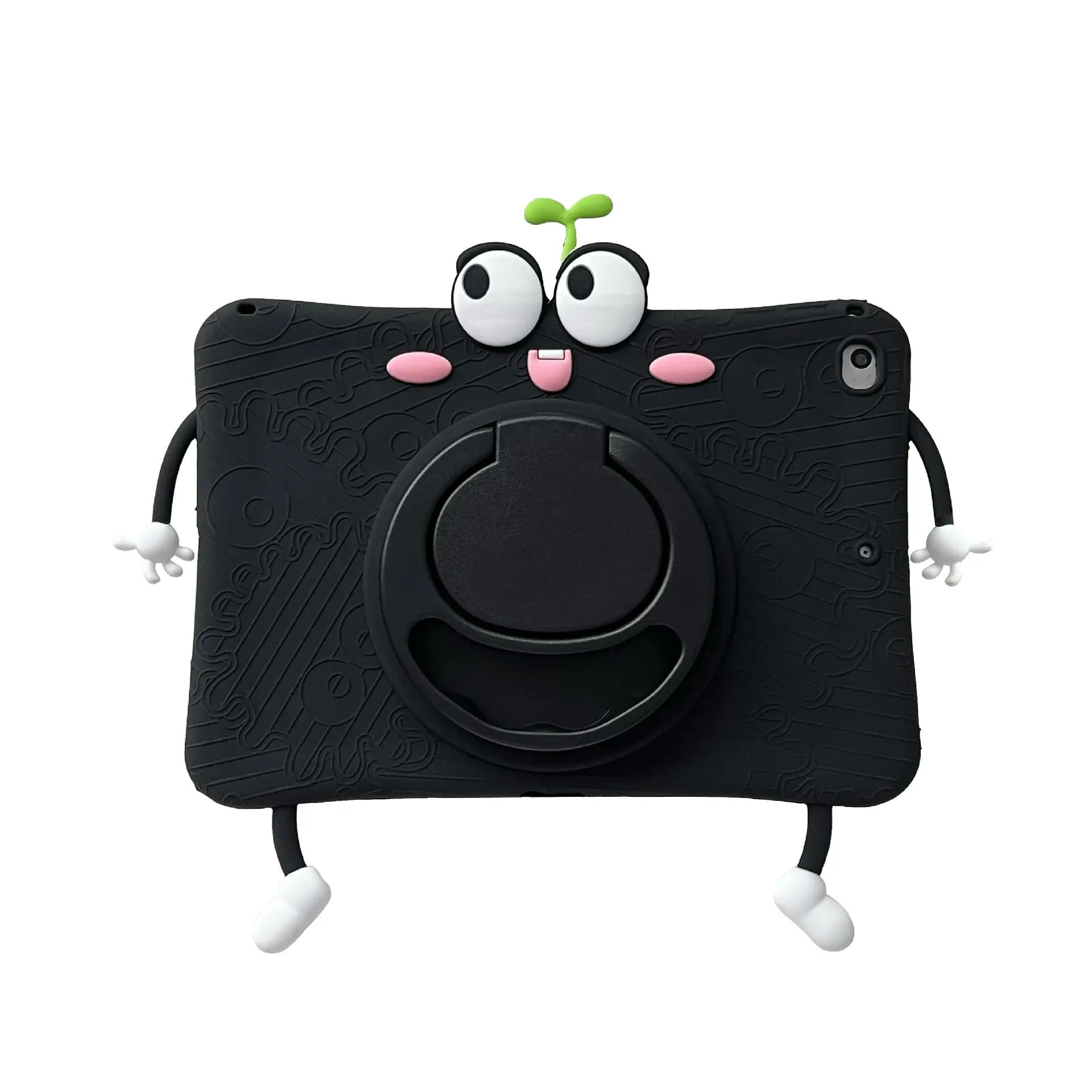 Susuwatari 키즈 ipad mini를위한 3D 실리콘 커버