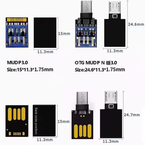 批量低价工厂半成品UDP USB 2.0型聚氯乙烯芯片全容量存储芯片批发闪存 - Product Image 3