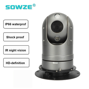 Black Color Network Car PTZ <strong>Camera</strong> for Complete Set of CCTV System