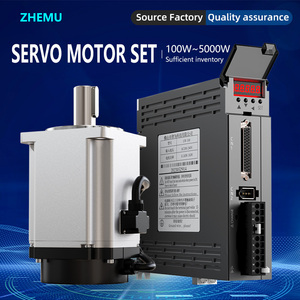 200W motore elettrico monofase servomotore AC Driver di comunicazione 60mm 220V per Router CNC - Product Image 3